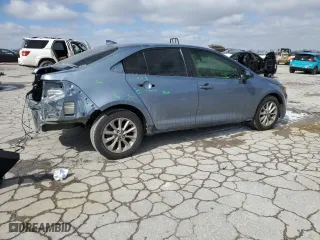 2022 Toyota Corolla LE with VIN JTDHPMAE5NJ206061, listed as a Copart auction lot 45222325 with 154,674 mi miles and Salvage Title. Bid and sale history available at carsss.com. Image 3.