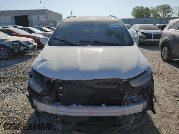 2021 Chrysler Pacifica Touring L with VIN 2C4RC1BG2MR574402, listed as a Copart auction lot 88883045 with Not provided miles and Salvage title. Bid and sale history available at DreamBid. Image 5.