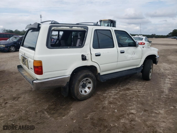 1994 Toyota 4Runner SR5 with VIN JT3VN29V3R0022190, listed as a Copart auction lot 80033354 with NaN miles and Non Repairable. Bid and sale history available at carsss.com. Image 3.