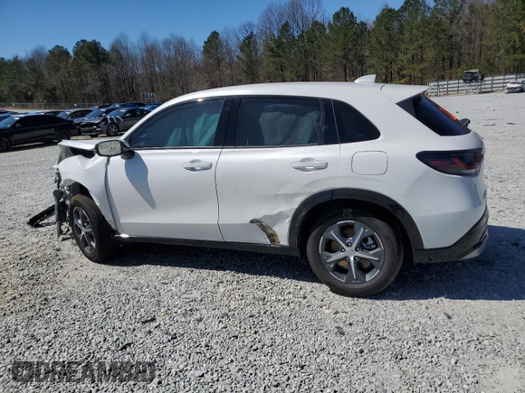 2025 Honda HR-V EX-L with VIN 3CZRZ1H73SM736834, listed as a Copart auction lot 49257865 with 3,477 mi miles and Salvage Title. Bid and sale history available at carsss.com. Image 2.
