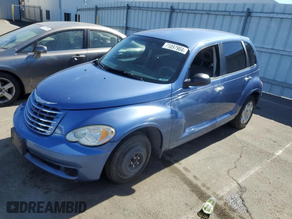 2006 Chrysler PT Cruiser with VIN 3A4FY48B16T223458, listed as a Copart auction lot 71097904 with 140,785 mi miles and Salvage Title. Bid and sale history available at carsss.com. Image 1.