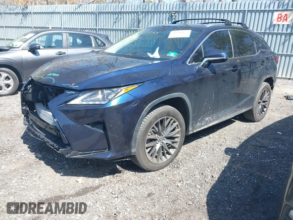2016 Lexus RX 350 F Sport with VIN 2T2BZMCA6GC049712, listed as a IAAI auction lot 41944457 with 74,365 mi miles. Bid and sale history available at carsss.com. Image 17.