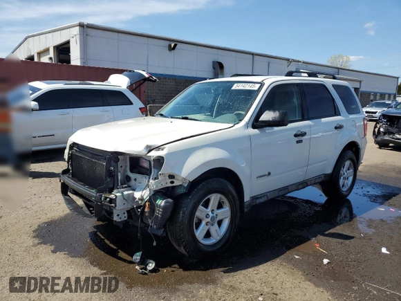 2010 Ford Escape Hybrid with VIN 1FMCU4K30AKB92313, listed as a Copart auction lot 54142145 with 159,175 mi miles and Salvage title. Bid and sale history available at DreamBid. Image 1.