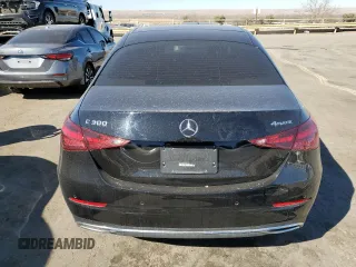 2023 Mercedes-Benz C 300 with VIN W1KAF4HB0PR153442, listed as a Copart auction lot 45536115 with 19,333 mi miles and Salvage Title. Bid and sale history available at DreamBid. Image 6.