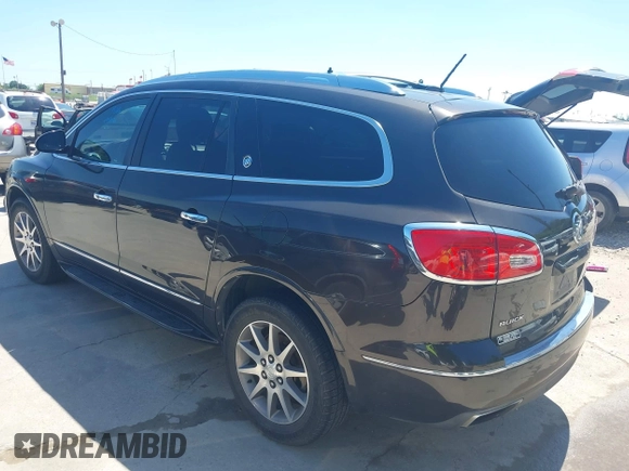 2014 Buick Enclave Leather with VIN 5GAKRBKDXEJ277879, listed as a IAAI auction lot 42084846 with 133,221 mi miles. Bid and sale history available at carsss.com. Image 3.