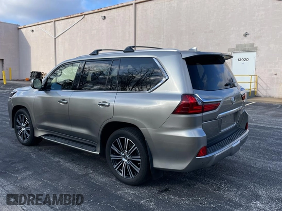 2020 Lexus LX 570 with VIN JTJDY7AX7L4332820, listed as a Copart auction lot 85960234 with 102,384 mi miles and Clean title. Bid and sale history available at DreamBid. Image 3.