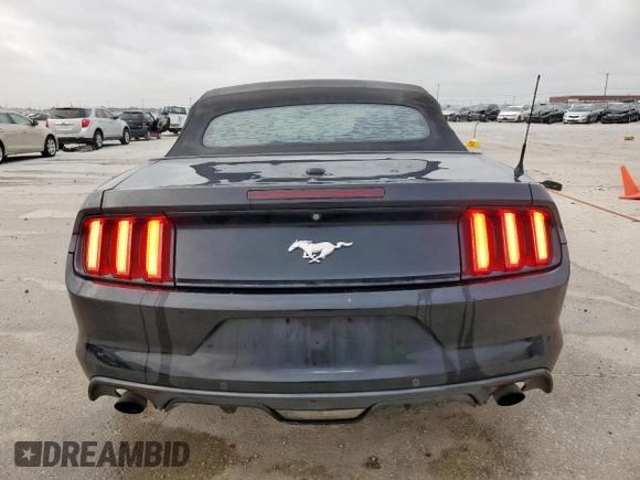 2015 Ford Mustang EcoBoost Premium with VIN 1FATP8UH5F5430504, listed as a Copart auction lot 57453545 with 239,123 mi miles and Salvage title. Bid and sale history available at DreamBid. Image 6.