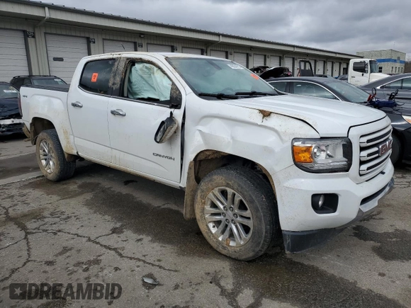 2016 GMC Canyon 4WD SLT z VIN 1GTG6DE35G1371344, wystawiony jako Copart lot #49954915 z przebiegiem 106 345 mil mil oraz Szkody całkowita. Historia ofert i sprzedaży dostępna na DreamBid. Obrazek 4.
