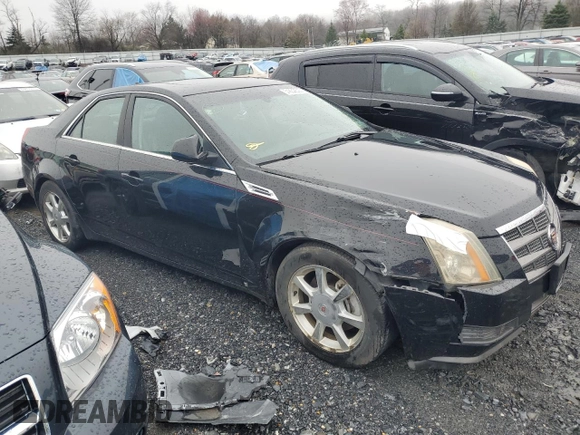 2009 Cadillac CTS AWD with VIN 1G6DS57V890167054, listed as a Copart auction lot 51632805 with 114,968 mi miles and Salvage Title. Bid and sale history available at DreamBid. Image 4.