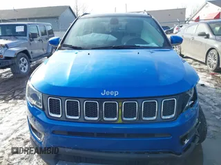 2020 Jeep Compass Limited with VIN 3C4NJDCB7LT147155, listed as a IAAI auction lot 41654100 with 66,205 mi miles. Bid and sale history available at carsss.com. Image 11.