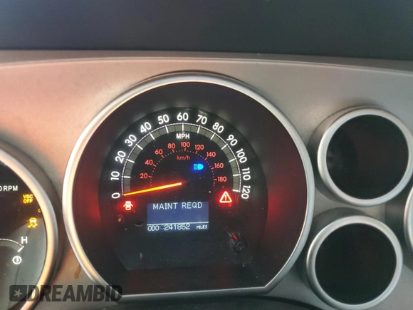 2008 Toyota Sequoia Limited with VIN 5TDZY68A18S006060, listed as a Copart auction lot 55178945 with 241,852 mi miles and Clean Title. Bid and sale history available at DreamBid. Image 9.
