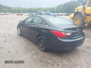 2012 Hyundai Sonata GLS with VIN 5NPEB4AC8CH356946, listed as a IAAI auction lot 41988172 with 169,614 mi miles. Bid and sale history available at carsss.com. Image 3.