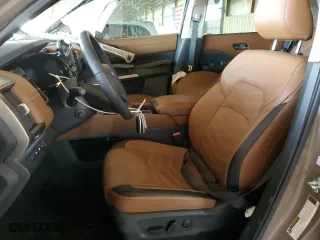 2024 Nissan Pathfinder Platinum with VIN 5N1DR3DH9RC262180, listed as a Copart auction lot 47640715 with 4,204 mi miles and Salvage Title. Bid and sale history available at carsss.com. Image 7.