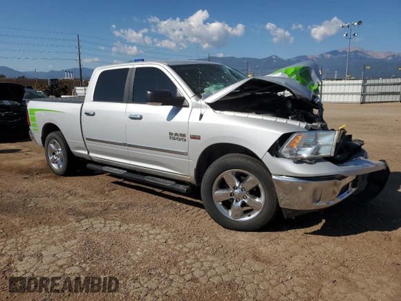 2018 Ram 1500 Big Horn with VIN 1C6RR7TT5JS241724, listed as a Copart auction lot 69193684 with 162,377 mi miles and Salvage title. Bid and sale history available at DreamBid. Image 4.