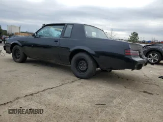 1987 Buick Regal with VIN 1G4GJ1179HP428886, listed as a Copart auction lot 88641365 with 1,648 mi miles and Clean Title. Bid and sale history available at DreamBid. Image 2.