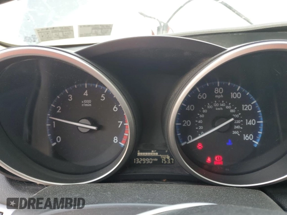 2012 Mazda 3 i Touring with VIN JM1BL1V85C1663227, listed as a Copart auction lot 54205695 with 132,990 mi miles and Salvage title. Bid and sale history available at DreamBid. Image 9.