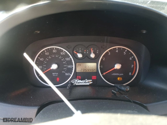 2003 Hyundai Tiburon GT with VIN KMHHN65F33U072954, listed as a Copart auction lot 77698094 with 235,445 mi miles and Salvage Title. Bid and sale history available at carsss.com. Image 9.