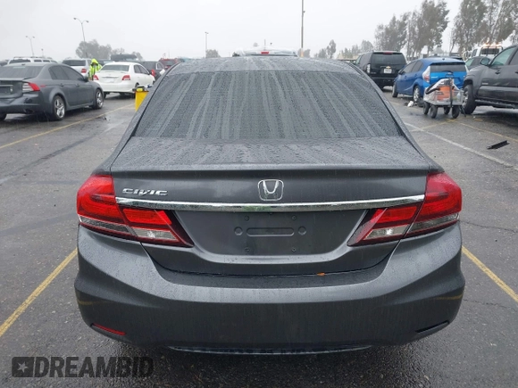 2015 Honda Civic Sedan LX with VIN 19XFB2E59FE014421, listed as a IAAI auction lot 41556046 with 141,922 mi miles. Bid and sale history available at carsss.com. Image 16.