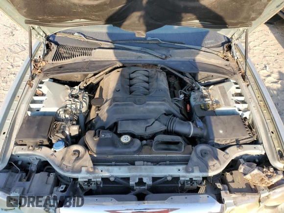 2005 Jaguar XJ with VIN SAJWA79C15SG48962, listed as a Copart auction lot 75674034 with 0 mi miles and Salvage Title. Bid and sale history available at carsss.com. Image 11.