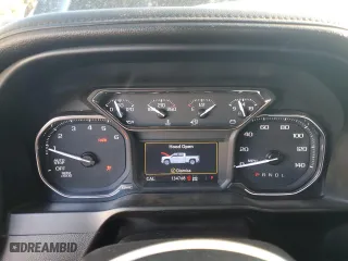 2019 GMC Sierra 1500 SLT with VIN 1GTU9DEL2KZ106515, listed as a Copart auction lot 79877184 with 134,768 mi miles and Salvage Title. Bid and sale history available at carsss.com. Image 9.