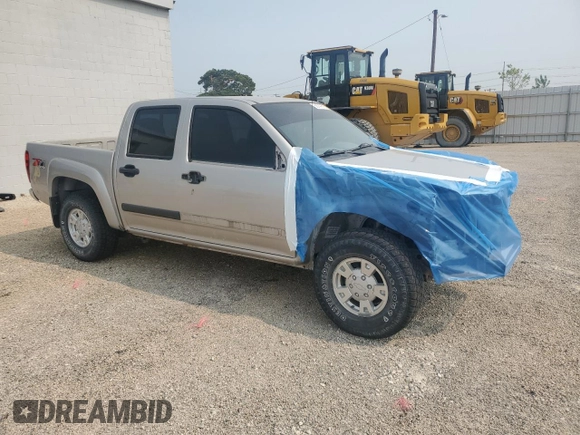 2005 Chevrolet Colorado 1SC LS Z85 with VIN 1GCDT136058191555, listed as a Copart auction lot 58747615 with 116,460 mi miles and Salvage title. Bid and sale history available at DreamBid. Image 4.
