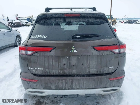 2022 Mitsubishi Outlander SEL with VIN JA4J4VA8XNZ025995, listed as a IAAI auction lot 41240546 with 50,367 mi miles. Bid and sale history available at carsss.com. Image 17.