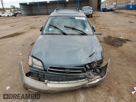 2001 Subaru Legacy Outback Limited z VIN 4S3BH686617657326, wystawiony jako Copart lot #57578275 z przebiegiem 148 396 mil mil oraz Szkoda całkowita • Salvage title. Historia ofert i sprzedaży dostępna na DreamBid. Obrazek 5.