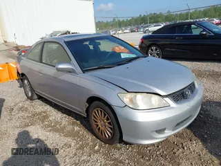 2005 Honda Civic Cpe EX with VIN 1HGEM22925L014751, listed as a IAAI auction lot 42122519 with 207,038 mi miles. Bid and sale history available at carsss.com. Image 1.