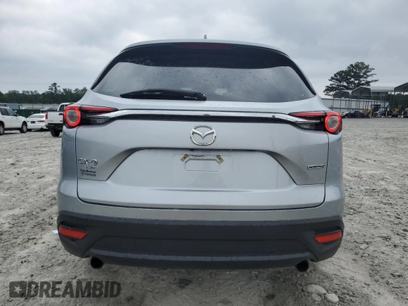 2023 Mazda CX-9 Touring with VIN JM3TCBCY2P0658759, listed as a Copart auction lot 59081855 with 61,480 mi miles and Salvage title. Bid and sale history available at DreamBid. Image 6.