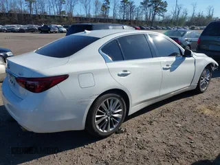 2019 Infiniti Q50 Luxe with VIN JN1EV7AR5KM594323, listed as a IAAI auction lot 42011023 with 68,235 mi miles and . Bid and sale history available at DreamBid. Image 4.