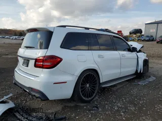 2018 Mercedes-Benz GLS with VIN 4JGDF7FE0JB030810, listed as a Copart auction lot 77595324 with 0 mi miles and Clean Title. Bid and sale history available at carsss.com. Image 3.