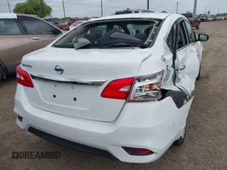 2019 Nissan Sentra SV with VIN 3N1AB7AP9KY269693, listed as a IAAI auction lot 42091283 with 45,492 mi miles and . Bid and sale history available at DreamBid. Image 4.
