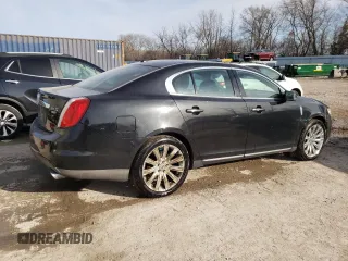 2009 Lincoln MKS with VIN 1LNHM94R69G621456, listed as a Copart auction lot 46830445 with 161,656 mi miles and Salvage Title. Bid and sale history available at carsss.com. Image 3.