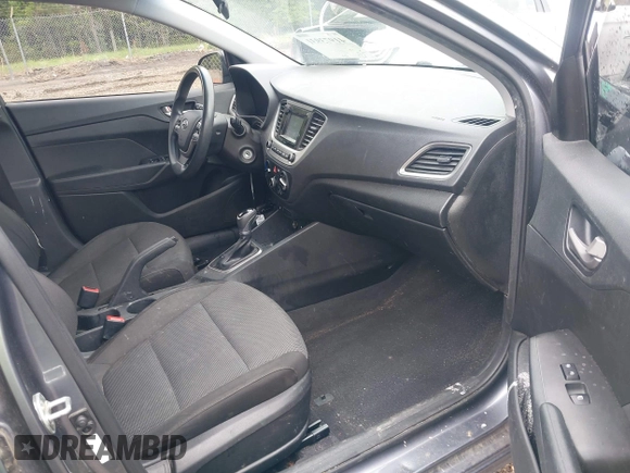 2018 Hyundai Accent SE with VIN 3KPC24A35JE015593, listed as a IAAI auction lot 41973931 with 119,135 mi miles and . Bid and sale history available at carsss.com. Image 5.