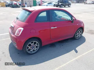 2012 FIAT 500 Sport z VIN 3C3CFFBR3CT130375, wystawiony jako IAAI lot #41669099 z przebiegiem 86 285 mil mil oraz . Historia ofert i sprzedaży dostępna na DreamBid. Obrazek 4.