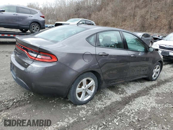 2015 Dodge Dart SXT with VIN 1C3CDFBB6FD344442, listed as a Copart auction lot 47807605 with 134,182 mi miles and Clean Title. Bid and sale history available at carsss.com. Image 3.