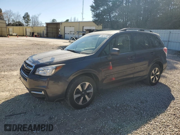 2018 Subaru Forester Premium with VIN JF2SJAEC9JH574583, listed as a Copart auction lot 48431215 with 102,113 mi miles and Salvage Title. Bid and sale history available at carsss.com. Image 1.