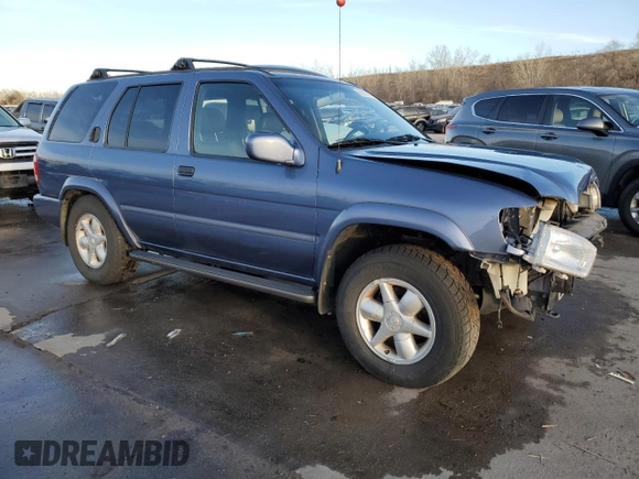 2001 Nissan Pathfinder LE z VIN JN8DR07Y81W520629, wystawiony jako Copart lot #86607374 z przebiegiem 112 216 mil mil oraz Szkoda całkowita • Salvage title. Historia ofert i sprzedaży dostępna na DreamBid. Obrazek 4.