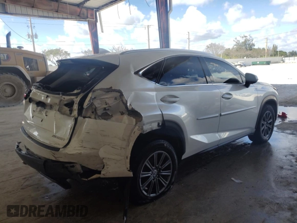 2016 Lexus NX 200t with VIN JTJYARBZ3G2043890, listed as a Copart auction lot 44163675 with 72,045 mi miles and Salvage title. Bid and sale history available at DreamBid. Image 3.