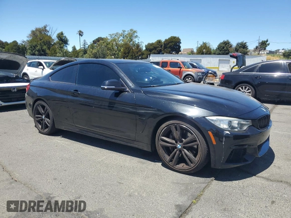 2014 BMW 4 Series 435i with VIN WBA3R1C5XEK192441, listed as a Copart auction lot 65279455 with 145,068 mi miles and Salvage title. Bid and sale history available at DreamBid. Image 4.