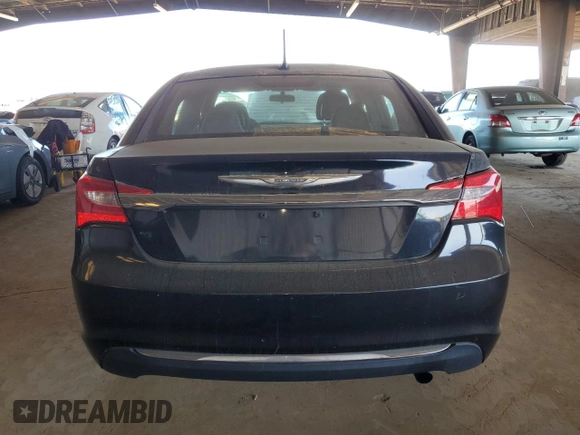 2014 Chrysler 200 LX with VIN 1C3CCBAB1EN213599, listed as a Copart auction lot 46663535 with 86,829 mi miles and Clean Title. Bid and sale history available at DreamBid. Image 6.