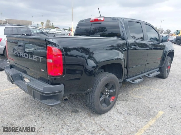 2022 Chevrolet Colorado 2WD LT with VIN 1GCGSCEN0N1159133, listed as a IAAI auction lot 41901155 with 31,113 mi miles. Bid and sale history available at carsss.com. Image 4.