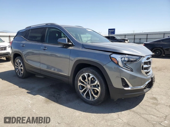 2020 GMC Terrain SLT with VIN 3GKALPEX9LL313795, listed as a Copart auction lot 54518885 with 27,193 mi miles and Clean Title. Bid and sale history available at carsss.com. Image 4.