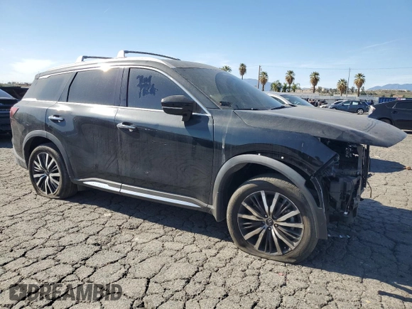 2023 Infiniti QX60 Sensory z VIN 5N1DL1GS4PC372225, wystawiony jako Copart lot #49981375 z przebiegiem 3 892 mil mil oraz Czysty tytuł • Clean title. Historia ofert i sprzedaży dostępna na DreamBid. Obrazek 4.
