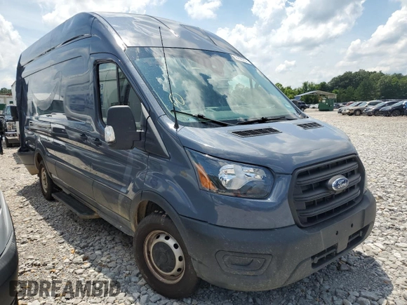 2020 Ford Transit Cargo with VIN 1FTBR3X89LKB04653, listed as a Copart auction lot 56296204 with 94,650 mi miles and Salvage Title. Bid and sale history available at carsss.com. Image 4.
