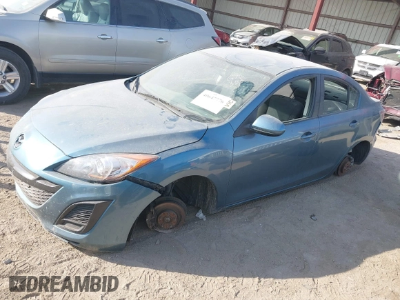 2010 Mazda 3 i Sport with VIN JM1BL1SG2A1346918, listed as a IAAI auction lot 40647776 with 129,846 mi miles and . Bid and sale history available at DreamBid. Image 2.