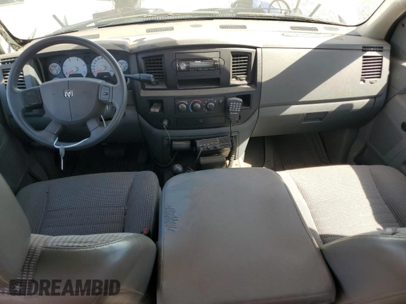 2007 Dodge Ram 2500 SLT with VIN 3D7KS28A17G783126, listed as a Copart auction lot 50121355 with 178,535 mi miles and Salvage Title. Bid and sale history available at carsss.com. Image 3.