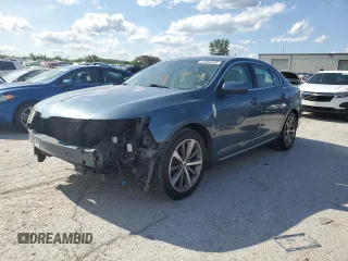 2010 Lincoln MKS with VIN 1LNHL9ERXAG611521, listed as a Copart auction lot 57592885 with 168,396 mi miles and Salvage title. Bid and sale history available at DreamBid. Image 1.