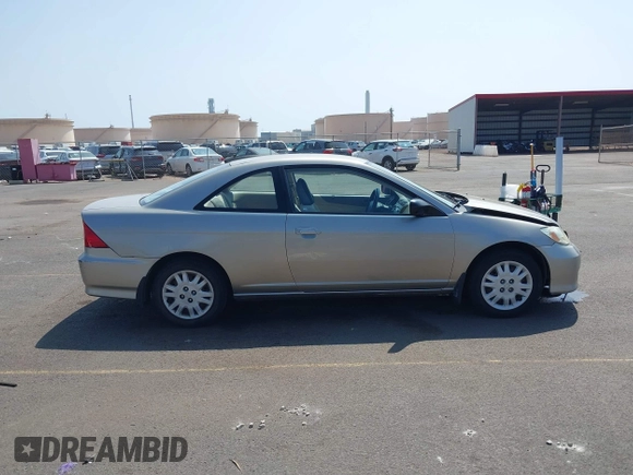 2005 Honda Civic Cpe LX with VIN 1HGEM22575L060752, listed as a IAAI auction lot 41688529 with 69,542 mi miles. Bid and sale history available at carsss.com. Image 13.