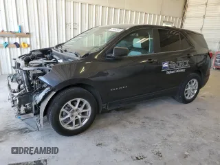 2022 Chevrolet Equinox LS with VIN 3GNAXHEV7NS234601, listed as a Copart auction lot 49082935 with 158,576 mi miles and Salvage title. Bid and sale history available at DreamBid. Image 1.